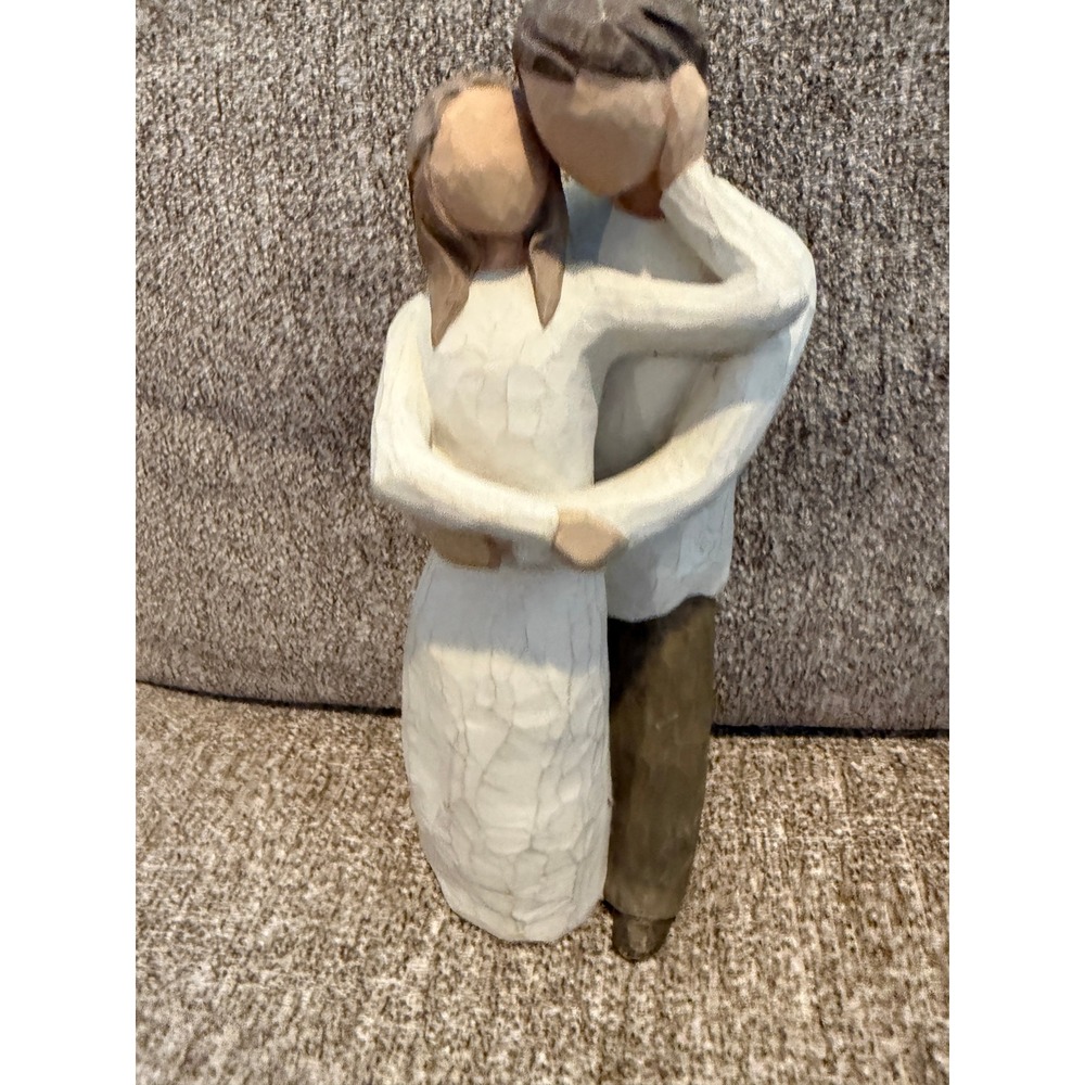Willow Tree Together Couple Hugging Romantic Sculpture DEMDACO 2000 Susan Lordi - Picture 2 of 4